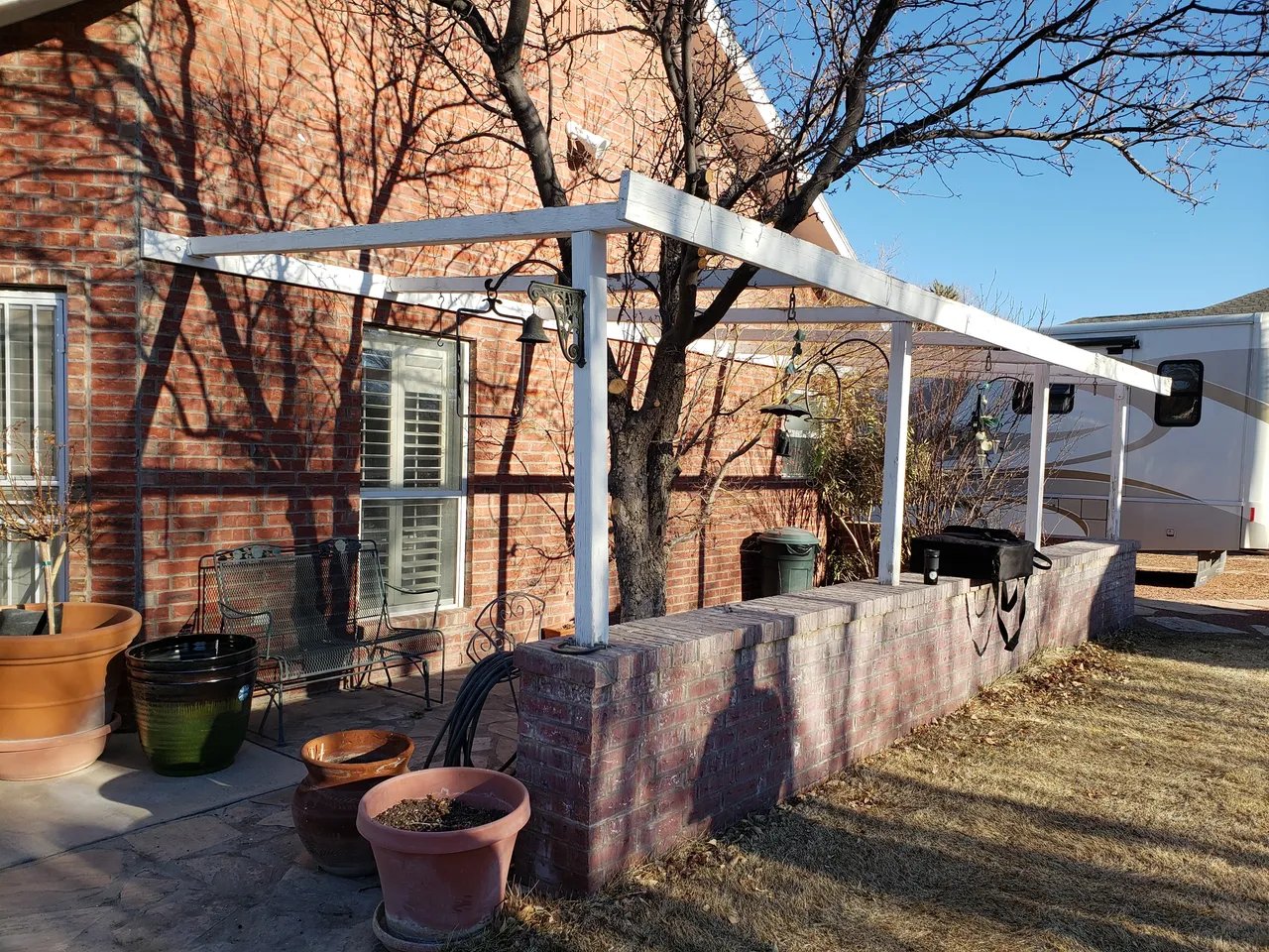 Insulated Patio Cover Replacement before construction